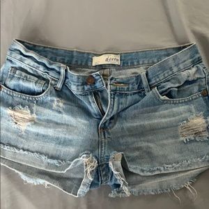 Jean shorts
